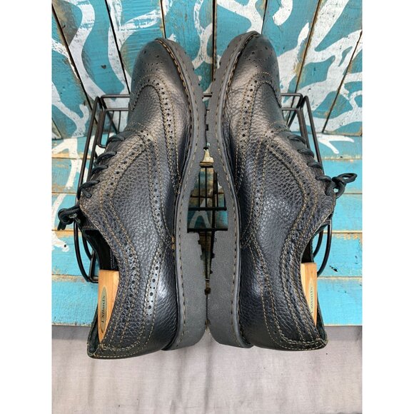 NEW Born Black Pebbled Leather Oxford Wingtip Casual/Dress Comfort Mens 14M main image 8